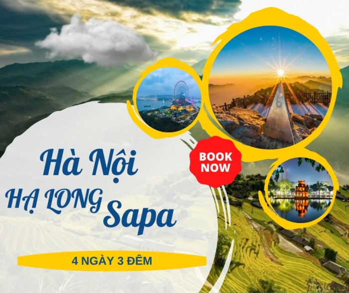 Du Lịch Hạ Long SaPa 4 Ngày ( ngủ du thuyền )