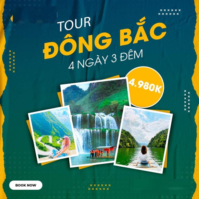 TOUR ĐÔNG BẮC HÀ GIANG CAO BẰNG – THÁC BẢN GIỐC – PÁC BÓ) 4 NGÀY 3 ĐÊM